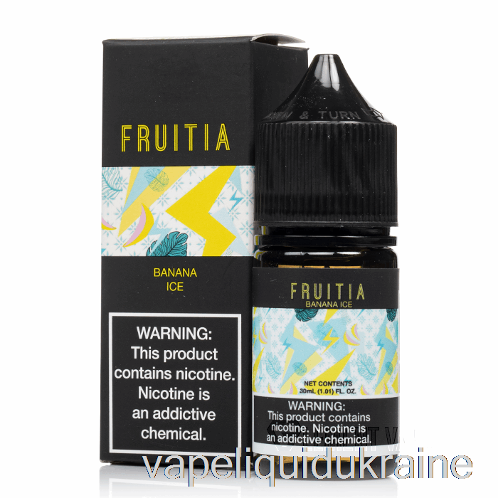 Vape Ukraine Banana Ice - Fruitia Salts - 30mL 35mg